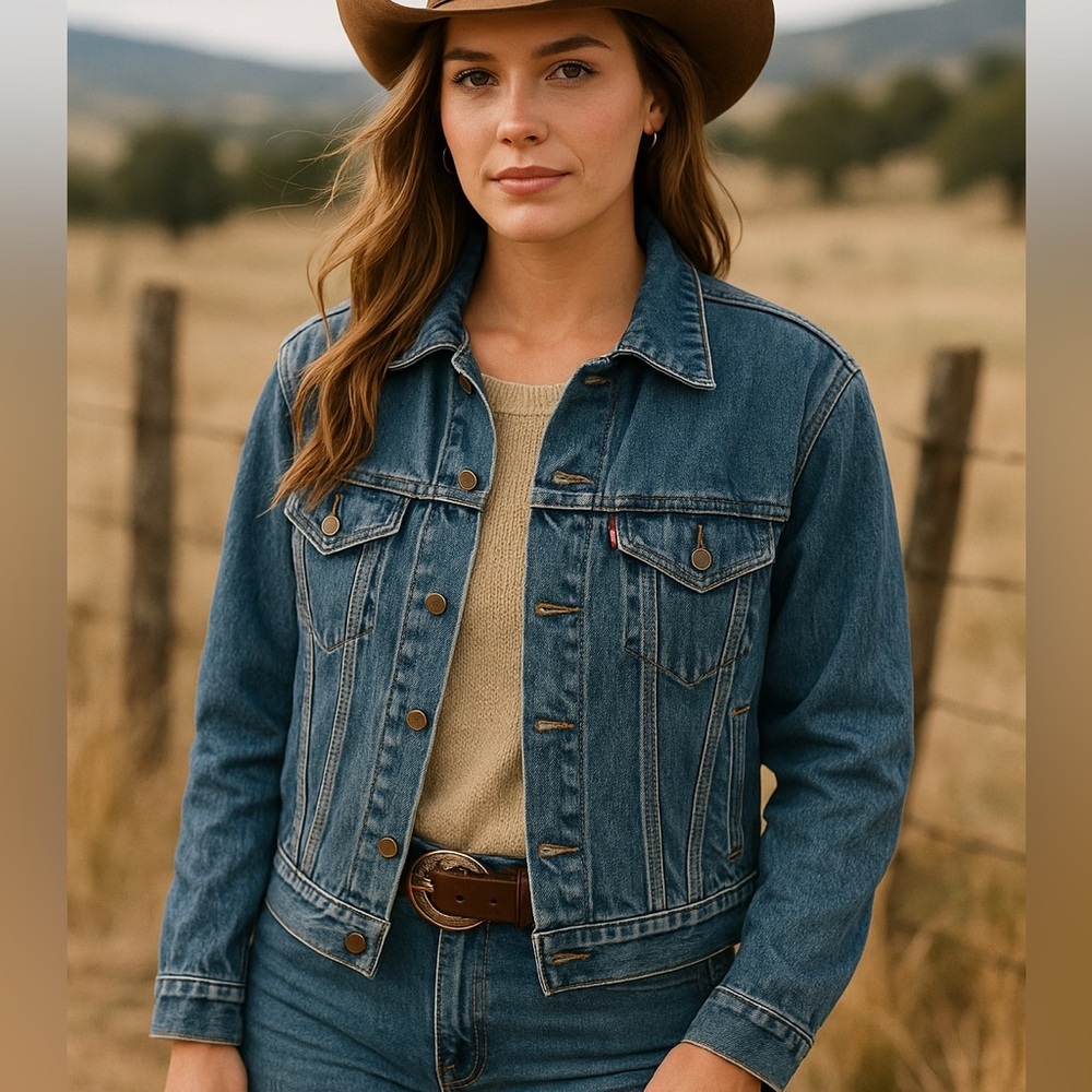 Vintage Levi's Classic Blue Denim Jacket